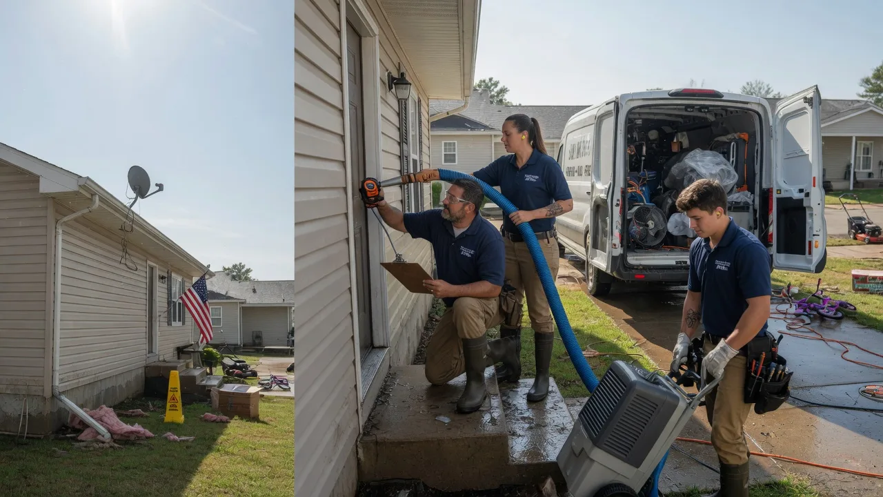Ceiling Water Damage Restoration in Canton, ME near me